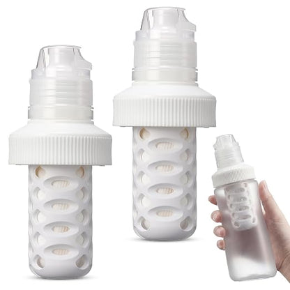 Amyhill 2 Pack Water Filter Cartridge Compatible with Katadyn Befree - 2L/min Open Flow 1000L Capacity 42mm Openings Wide-Mouth Bottle Filtration for Outdoor Hiking, Sports, Running & Cycling