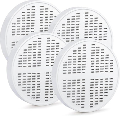 4-Pack, Vitamin C + E + A Shower Filter Replacement Cartridge, Compatible with AquaHomeGroup Shower, Vitamin-Infused Shower Head Filter, Healthier Skin, Hair & Nails. Removes Chlorine & Impurities.