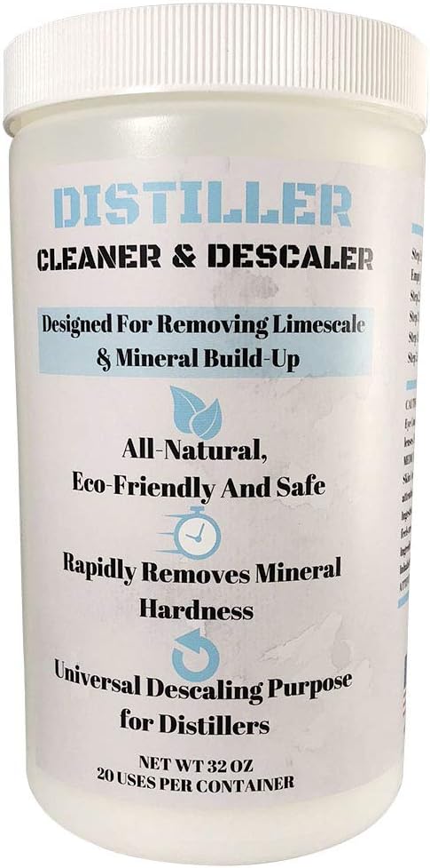 Distiller Cleaner & Descaler (2 LBS) Citric Acid - Universal Application for Waterwise, Natural & Safe – Deeply Penetrates LimeScale & Water Mineral Build-up, Compare to KleenWise