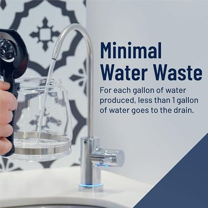 Pentair OMNIFilter QuickConnect ROM-24M Reverse Osmosis Membrane, For Use in OMNIFilter T600RO 3-Stage Tankless RO System | Quick-Connect RO Membrane Delivers Up to 96.8% TDS Reduction, NSF/ANSI 58 Certified, Replace Every 24 Months