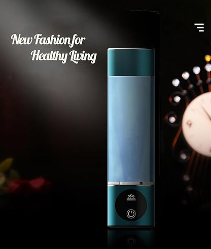 Hydrogen Water Bottle Generator, Outdoor Portable Hydrogen Rich Health Cup, Rechargeable Hydrogen Bottle, Hydrogen Water Ionizer Machine for Home Office Exercise Travel