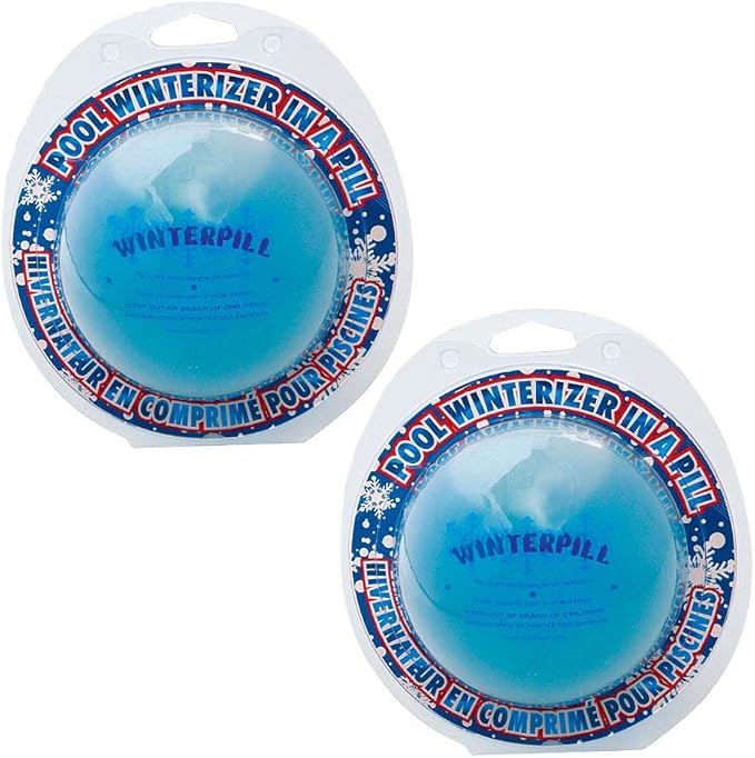AquaPill AP75 15,000 Gallon WinterPill for Swimming Pool Closings, 2-Pack