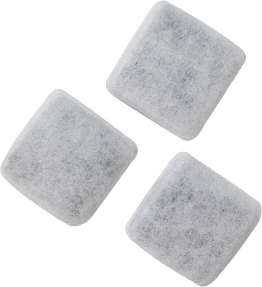 Petmate Replendish Charcoal Replacement Filters Control Chlorine and Odor (3 count)
