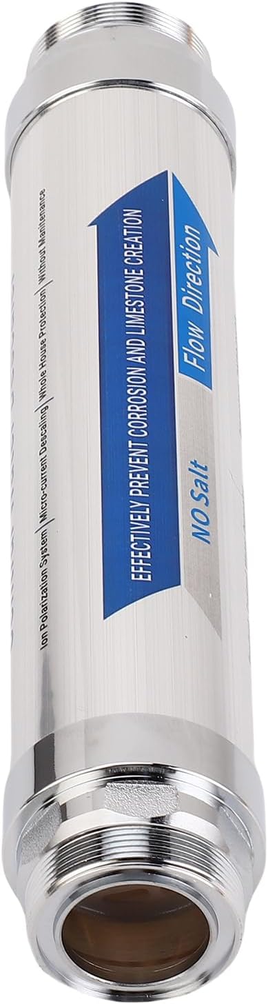 ANGGREK Water Softener, 1000L Scale Water Softener System Magnetic for Whole House (3/4 inch (DN20))