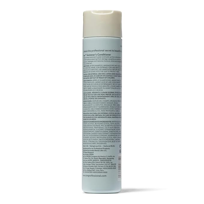 ion Hard Water Conditioner, Lightweight, Prevents Hard Water BuildUp, Adds Shine and Moisture, Vegan
