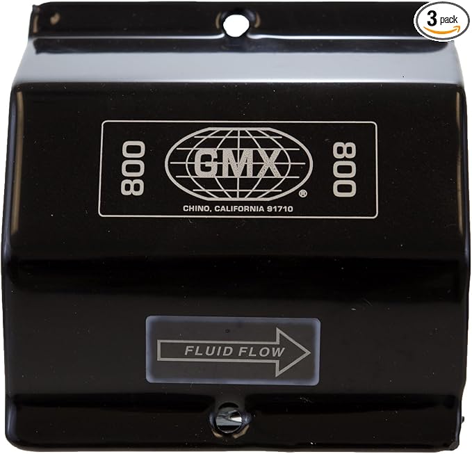 GMX 800 3 pcs Hard Water Softener, Magnetic Water & Fuel Conditioner for Home & Commercial Use, Drinking Shower Pool & Agriculture Hard Water Treatment, Natural Gas & LP Treatment, Maintenance Free