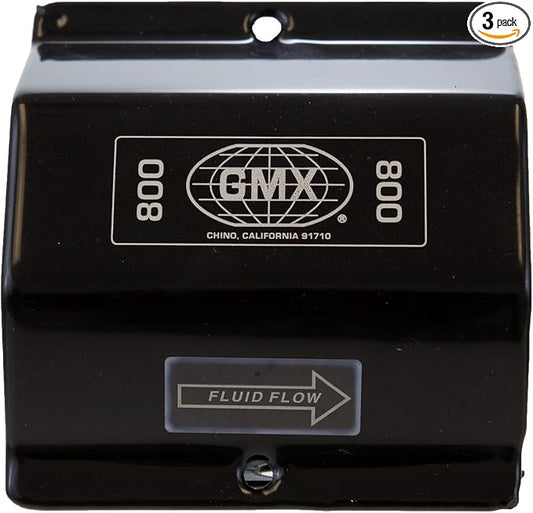 GMX 800 3 pcs Hard Water Softener, Magnetic Water & Fuel Conditioner for Home & Commercial Use, Drinking Shower Pool & Agriculture Hard Water Treatment, Natural Gas & LP Treatment, Maintenance Free