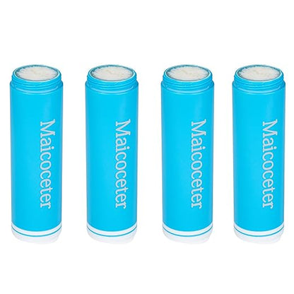 Membrance Replacement (4 Pack) for Water Filter Straw, Portable Replacement Filter for Camping, Hiking & Emergency Preparedness