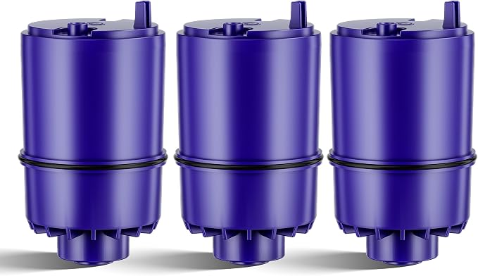 3 Pack Faucet Water Filter Replacement for All PUR, Compatible with NSF Certified Water Filter for Pur RF-9999 and RF-3375