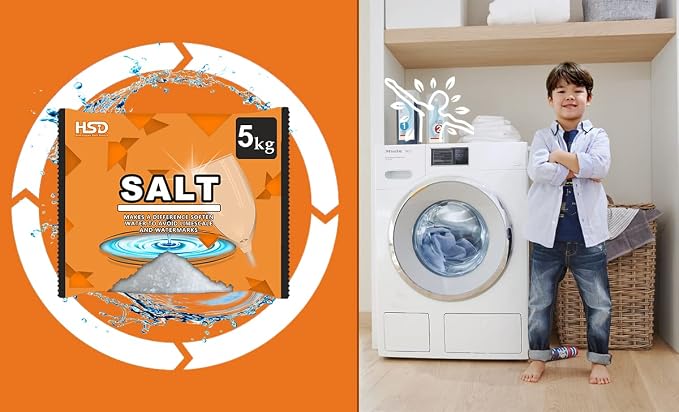 dishwasher salt, for softening, salt for water softener, dish washer salt 2 pack