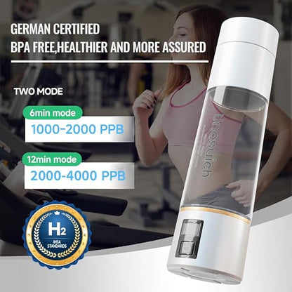 Hydrogen Water Bottle SPE PEM
