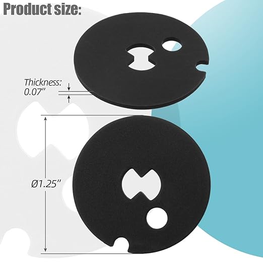 Water Softener Venturi Gasket Compatible with Kenmore, Whirlpool, Morton, GE Water Softener, 7204362 Water Softener Replacement Parts（3 Pack)