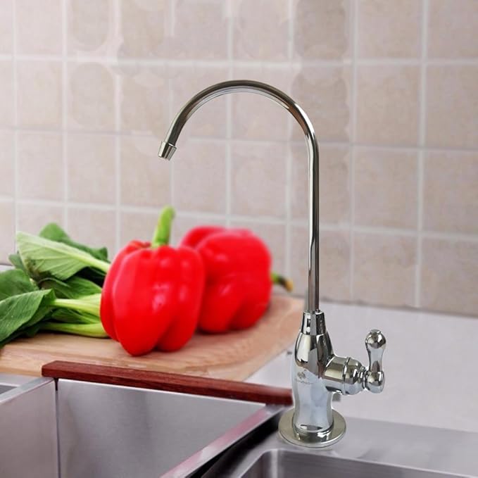 RO Water Filter FAUCETS (Contemporary, Chrome)