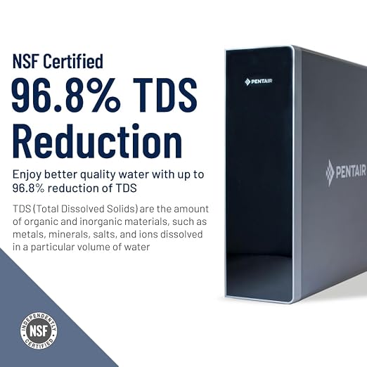 Pentair OMNIFilter QuickConnect ROM-24M Reverse Osmosis Membrane, For Use in OMNIFilter T600RO 3-Stage Tankless RO System | Quick-Connect RO Membrane Delivers Up to 96.8% TDS Reduction, NSF/ANSI 58 Certified, Replace Every 24 Months