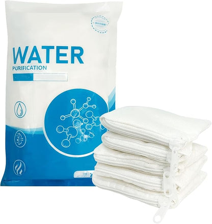 250 g/0.55 lb Aquarium Filter Media Organic Filtration Resin with 5 Mesh Bag Purify Water Quality Release Driftwood Tannins for Freshwater and Saltwater Small Fish Tank