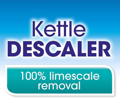 Duzzit Kettle Descaler Limescale Remover Easy To Use Drop In Sachet, Blue, (Pack Of 2)