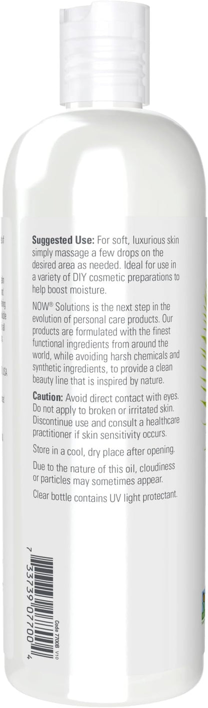 NOW Foods Solutions, Vegetable Glycerin, 100% Pure, Versatile Skin Care, Softening and Moisturizing, 16-Ounce