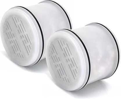 AWO 2 PACK Replacement Shower Head Filter Cartridge Compatible with MakeFit H5H117 Filtered Shower Head,Multi Stage Shower Filtration Systems for Hard Water Reduces Chlorine and Harmful Substance