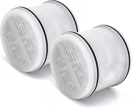 AWO 2 PACK Replacement Shower Head Filter Cartridge Compatible with MakeFit H5H117 Filtered Shower Head,Multi Stage Shower Filtration Systems for Hard Water Reduces Chlorine and Harmful Substance