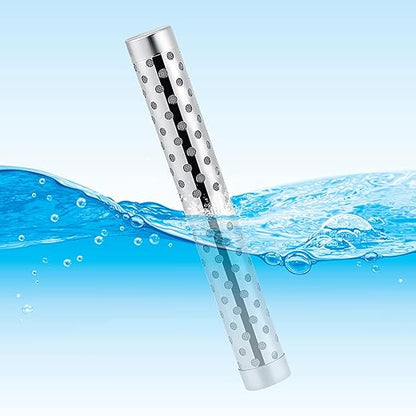 AYNEFY Stainless Steel Hydrogen Water Stick, Portable Alkalizer Ionizer & Mineral Water Purifier Filter Wand