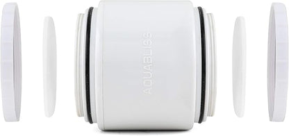 AquaBliss HD Multi Stage Shower Filter Replacement Cartridge for SF400 & SF500-48x Heavy Duty Detox Power. Kiss Itching, Breakage & Dullness Goodbye. Reduce Rust, Chlorine, Toxins. 1-Pack (SFC500)