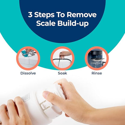 Bluevua Descaling Kit for RO100ROPOT-Lite & RO100ROPOT-Lite(UV) & RO100ROPOT-Travel Systems - Essential Maintenance for Optimal Water Quality