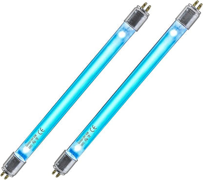Coospider Ozone Free 6W UV Bulb, Replacement T5 Bulbs, 2 - Pack, 110V