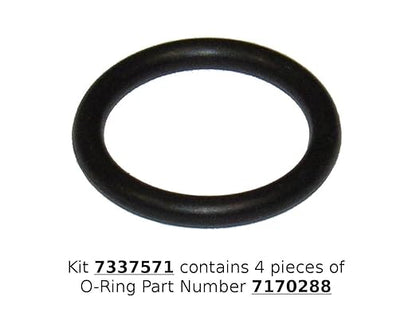 Water Softener O-Ring Seal Kit, 4-Pack (Part: 7337571, 7170288, STD302213, WS03X10025)
