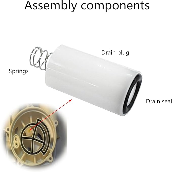 7238468 Water Softener High Flow Valve Rotor and Seal Kit Solved Leak Only Applicable to Valves with 5 Fixed Cover Screws