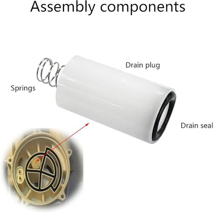 7238468 Water Softener High Flow Valve Rotor and Seal Kit Solved Leak Only Applicable to Valves with 5 Fixed Cover Screws