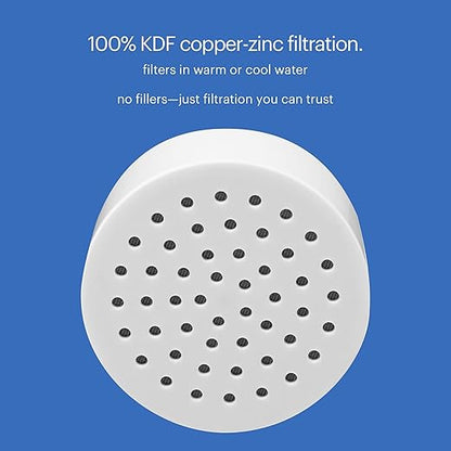 Brondell VivaSpring Universal Compact Shower Filter Replacement Water Filter Cartridge FF-30