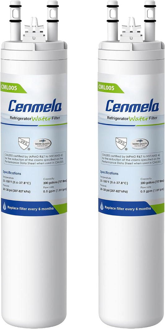 Compatible with Frigidaire ULTRAWF, Pure Source Ultra, Kenmore 9999, 469999, 46-9999, A0094E28261, Height 11 inches, Pack of 2 | Compatible with Frigidaire ULTRAWF, Pure Source Ultra, Kenmore 9999, 469999, 46-9999, A0094E28261, Height 11 inches