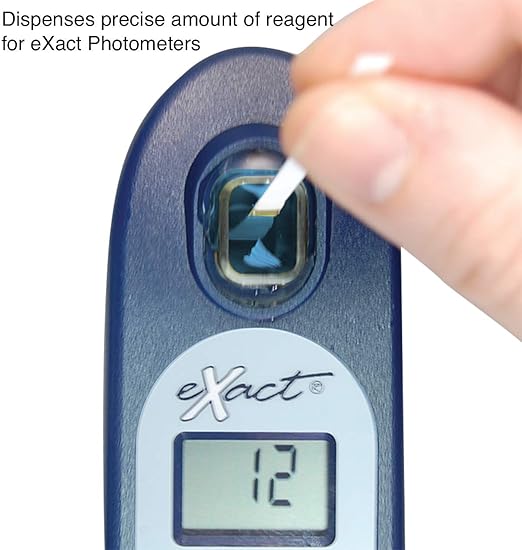 Industrial Test Systems eXact 486814 Micro Phosphate Strips, 0.03-4.00 ppm Detection Range (Bottle of 50)