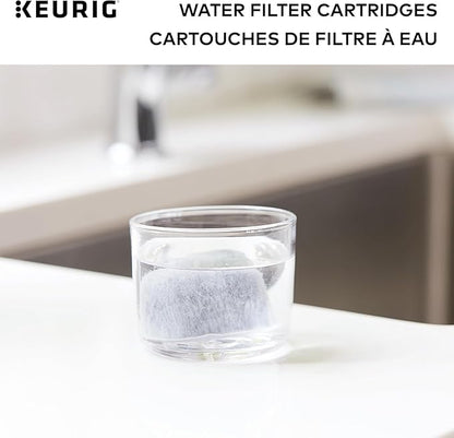 Keurig Water Filter Refill Cartridges, Replacement Water Filter Cartridges, Compatible with 2.0 K-Cup Pod Coffee Makers, 6 Count