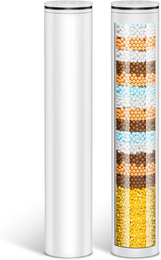 2 Pack Replacement Filters for FunnyAir Handheld Shower Head, 20 Stage Replacement Filters for Hard Water Remove Chlorine and Harmful Substances, Fit for All FunnyAir Filtered Shower Head