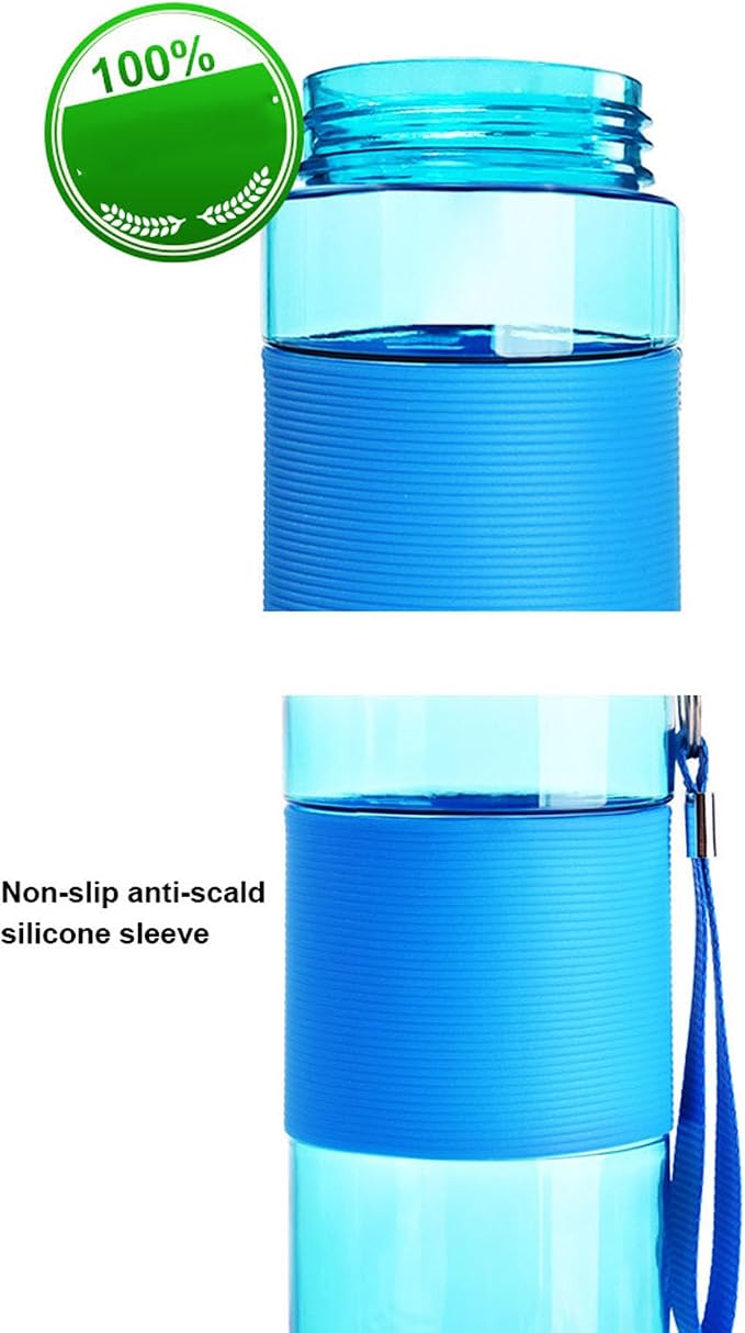Hydrogen Water Bottle, Portable Hydrogen Rich Water Generator with 304 Stainless Steel Filter for Home, Office, Travel, Exercise (Sky Blue)