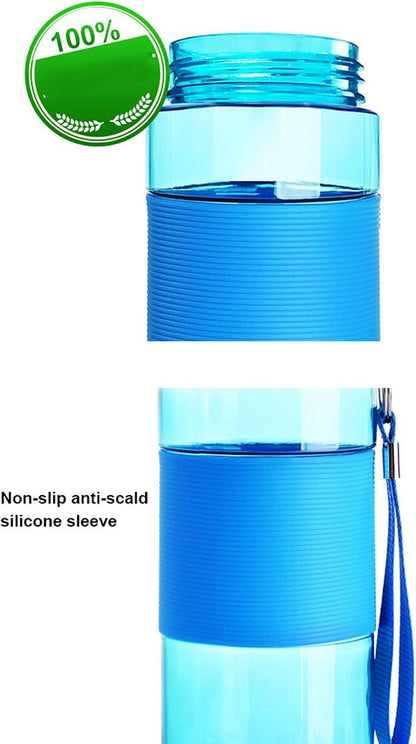 Hydrogen Water Bottle, Portable Hydrogen Rich Water Generator with 304 Stainless Steel Filter for Home, Office, Travel, Exercise (Sky Blue)