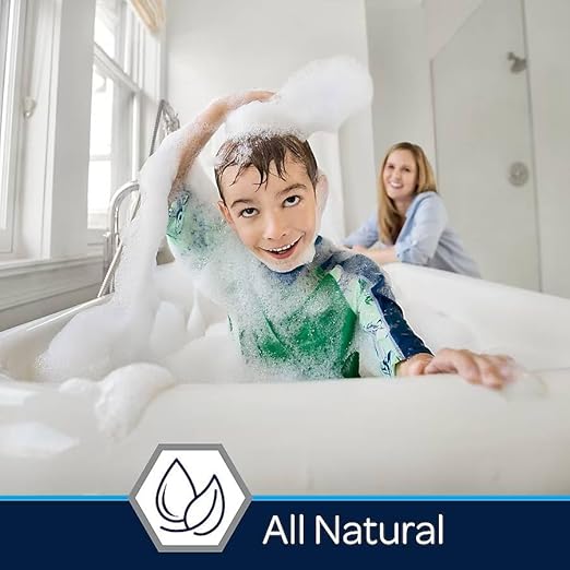 (4 Pack) Water Softener Salt Crystals – Natural High-Purity Salt for Softer Skin, Reduced Buildup, Easy Cleaning – 40 lb Each Bag with Handle, 160 lb Total