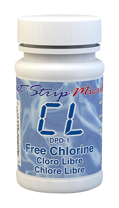 Exact Industrial Test Systems 486637 DPD-1 Micro Free Chlorine Strip for Photometers