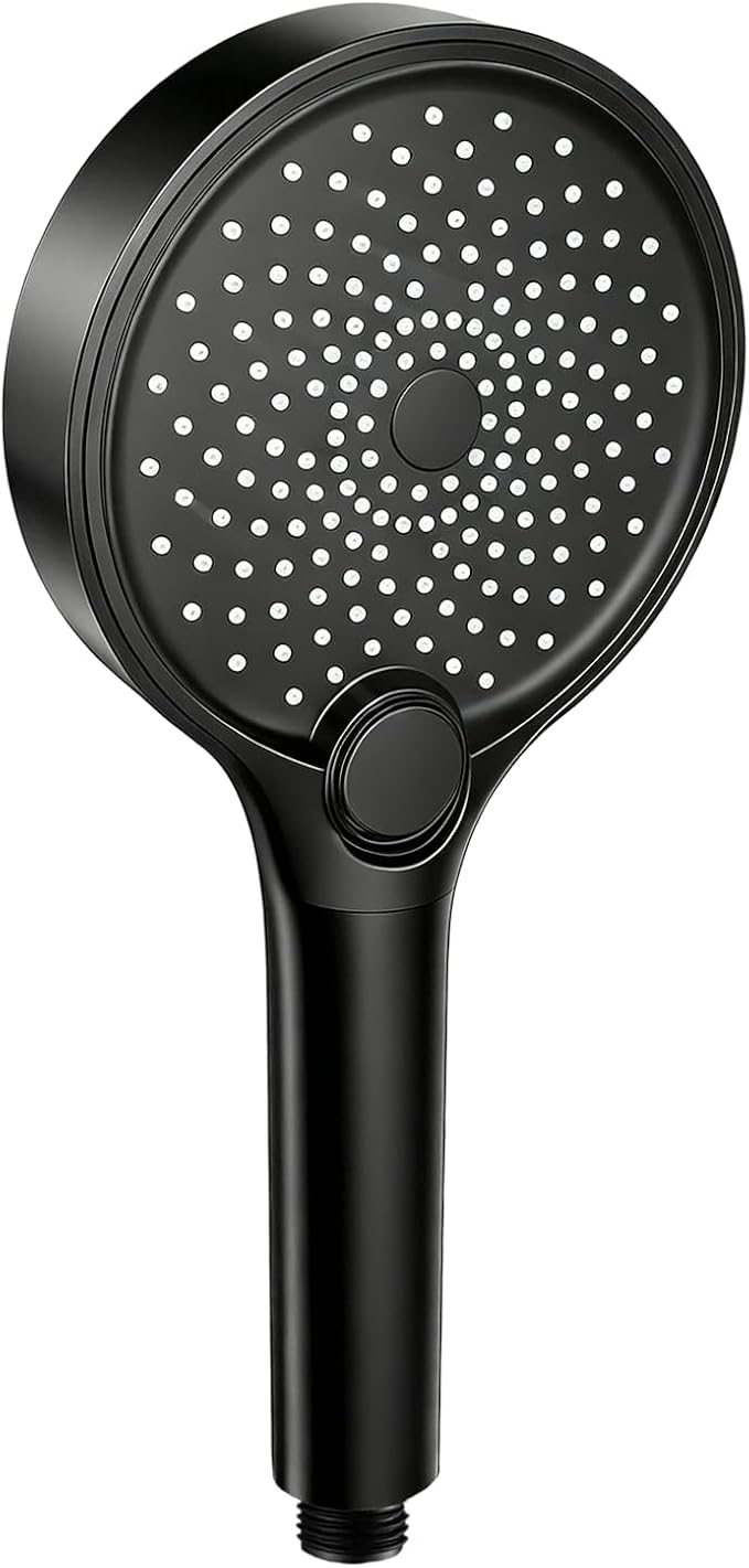 Filtered Shower Head with Handheld, 3 Modes Shower Head for home (Black) | Filtered Shower Head with Handheld, 3 Mode Water Softener High Pressure Shower Head with Filter for Bathroom Hotel Apartment
