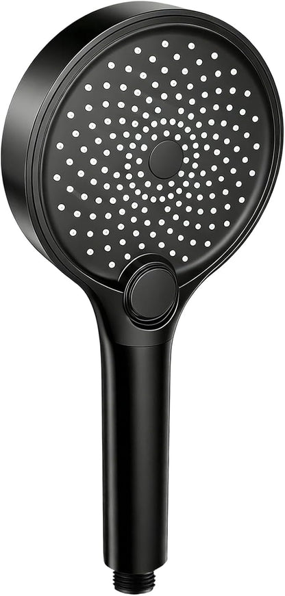 Filtered Shower Head with Handheld, 3 Modes Shower Head for home (Black) | Filtered Shower Head with Handheld, 3 Mode Water Softener High Pressure Shower Head with Filter for Bathroom Hotel Apartment