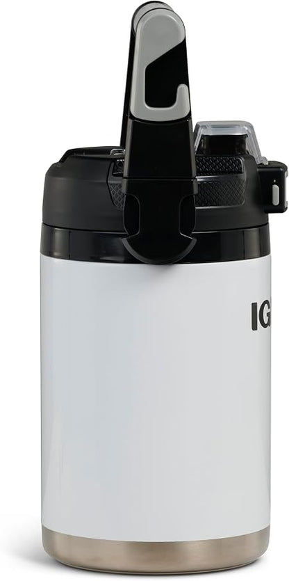 Igloo Rival Fusion 54OZ Insulated Water Jug, Large Water Bottle, Sports Water Jug, White