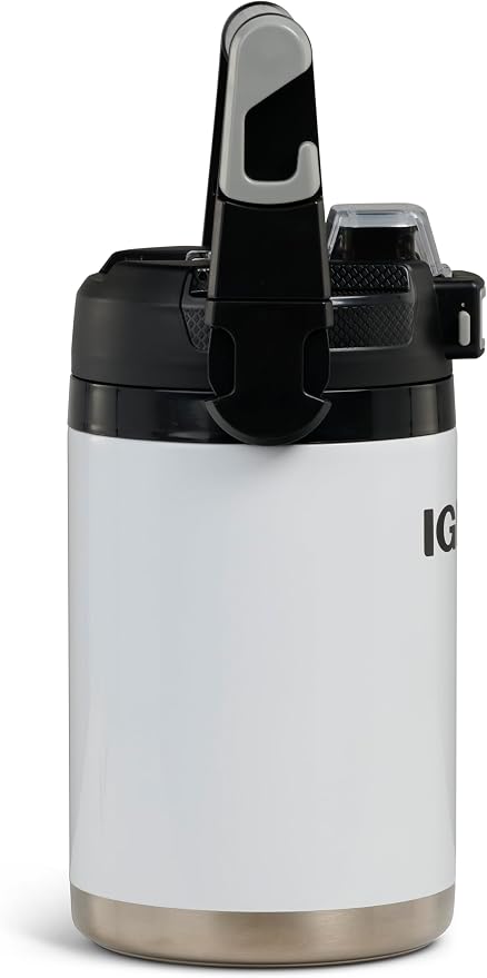 Igloo Rival Fusion 54OZ Insulated Water Jug, Large Water Bottle, Sports Water Jug, White