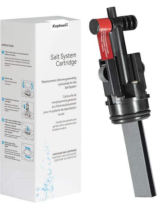 for Hot springgs Spa Salt System Cartridge Replacement for Spas | Saltwater Sanitizer Cartridge for Hot Tubs & Fresh wwater Systems | Compatible with Spring and Cald [1 PCS]