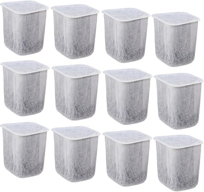 Green Piece® Filter Pods for Countertop Water Distiller – 12 Pack (24-Month Supply) Activated Coconut Shell Carbon – Removes Chlorine, VOCs & Odors – Long-Lasting Distiller Filter Replacement