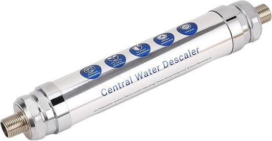 Diydeg Whole House No Salt Water Descaler, Scale Water Softener System Reduces Limescale, Water Heater Descaler Prevent Scale Buildup on Faucet, Boilers, Smart Toilet & Washer (3/4 inch (DN20))
