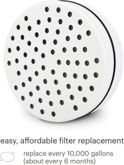 VivaSpring filtered shower Replacement Cartridge FF-15 | for softer skin and hair | 6 month filter | certified filtration | for use with VivaSpring shower filters