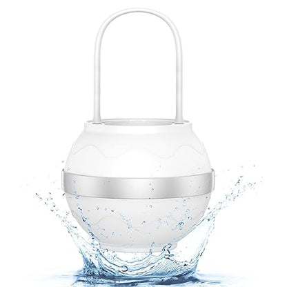 Bath Filter for Tub Faucet - 10 Stages Bath Water Filter 2,500 Gallons, Removes Contaminants & pH Balancer, Improved Skin, Hair, and Nail Condition - BPA-Free & Easy Install (White)