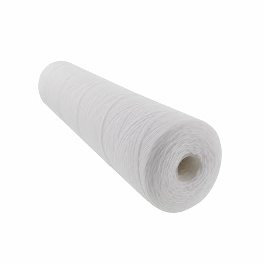 Hydronix SWC-45-2005 Sediment String Wound Water Filter Cartridge Universal Whole House, Commercial 4.5 x 20-5 micron