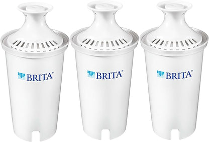 Brita Faucet Mount System, Water Faucet Filtration System with Filter Change Reminder & Standard Water Filter, BPA-Free, Replaces 1,800 Plastic Water Bottles a Year
